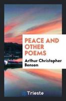 Peace and Other Poems