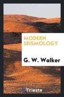 Modern Seismology
