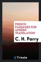 French Passages for Unseen Translation