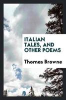 Italian Tales, and Other Poems