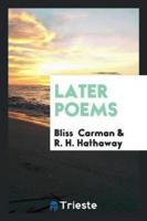 Later Poems