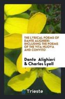 The Lyrical Poems of Dante Alighieri