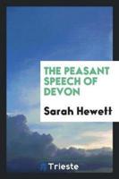 The Peasant Speech of Devon
