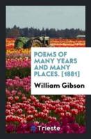 Poems of Many Years and Many Places