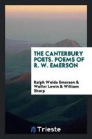 Poems of R. W. Emerson