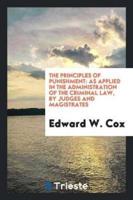 The Principles of Punishment