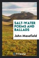 Salt-Water Poems and Ballads;