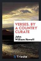 Verses. By a Country Curate