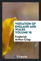 Visitation of England and Wales. Volume 15