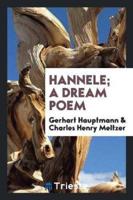 Hannele; A Dream Poem