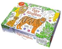 Colour Your Own Tiger Kingdom Book + Puzzle