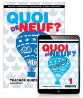 Quoi De Neuf ? 1 Teacher Guide, Teacher eBook and Audio Download