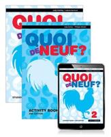 Quoi De Neuf ? 2 Student Book, eBook and Activity Book