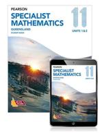 Pearson Specialist Mathematics Queensland 11 Student Book With eBook