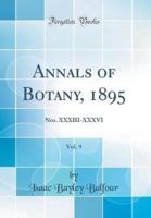 Annals of Botany, 1895, Vol. 9