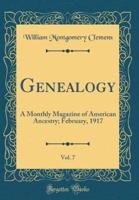 Genealogy, Vol. 7