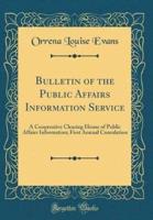 Bulletin of the Public Affairs Information Service