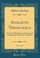 Analecta Theologica, Vol. 2 of 2
