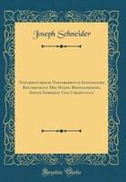 Naturhistorisch-Topographisch-Statistische Beschreibung Des Hohen Rhoengebirges, Seiner Vorberge Und Umgebungen (Classic Reprint)