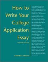 How to Write Your College Application Essay