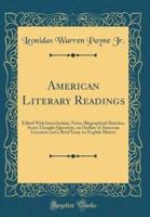 American Literary Readings