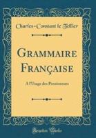 Grammaire Franï¿½aise
