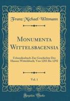 Monumenta Wittelsbacensia, Vol. 1