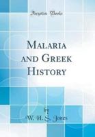 Malaria and Greek History (Classic Reprint)