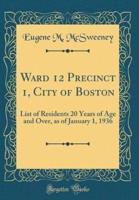 Ward 12 Precinct 1, City of Boston