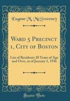 Ward 5 Precinct 1, City of Boston