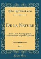 De La Nature, Vol. 2