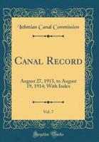 Canal Record, Vol. 7