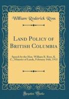 Land Policy of British Columbia