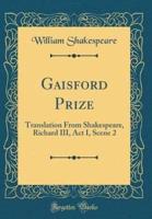 Gaisford Prize