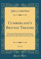 Cumberland's British Theatre, Vol. 12