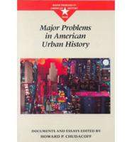 Major Problems in American Urban History