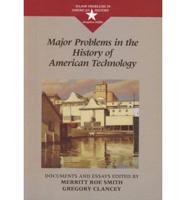 Major Problems in the History of American Technology