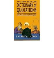 The New Penguin Dictionary of Quotations