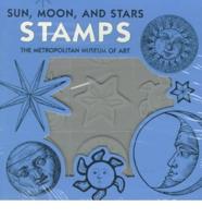 Sun, Moon, and Stars Stamps