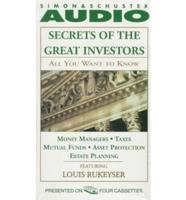 Secrets of the Great Investors