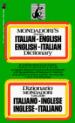 Mondadori's Pocket Italian-English, English-Italian Dictionary