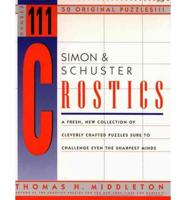 Simon and Schuster Crostics 111