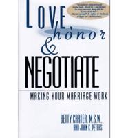 Love, Honor, and Negotiate