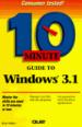 10 Minute Guide to Windows 3.1