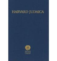 Harvard Judaica