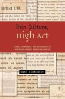 Thin Culture, High Art