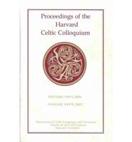 Proceedings of the Harvard Celtic Colloquium, Volume XXVI, 2006