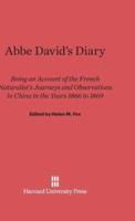 Abbe David's Diary