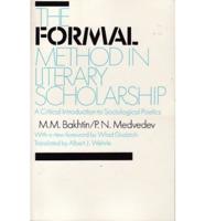 The Formal Method in Literary Scholarship