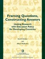 Framing Questions, Constructing Answers
